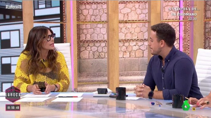 Jorge Morcuende, entrevistado por Nuria Roca en La Sexta